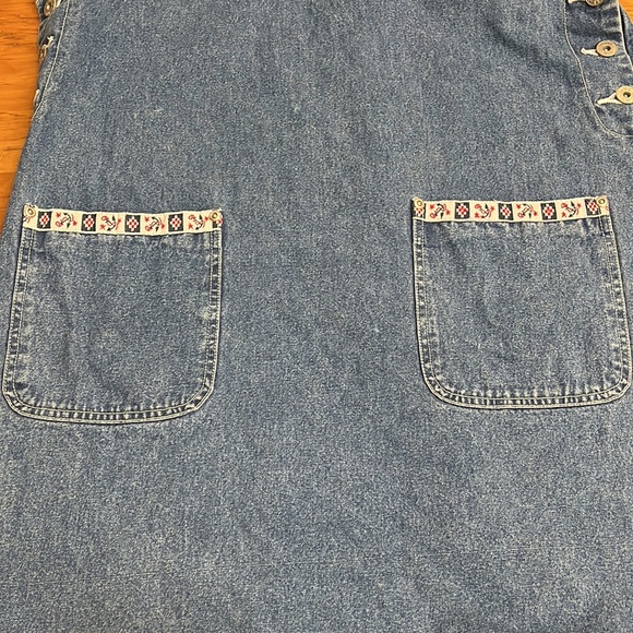 Nautical Denim Sheath Dress - Picture 6 of 15